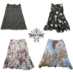 Y2K Nature Vibe Printed Maxi Skirts TY-137