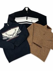 Men’s Quarter-Zip Sweater id ( 315 )