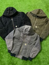 Upcycle Carhartt hoodie jacket