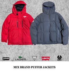 Mix Brand Puffer Jackets including Lacoste