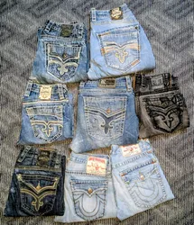 ROCK REVIVAL TRUE RELIGION MEN WEAR JEANS