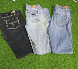 GLORIA VANDERBILT AND OTHER MIX BRANDS JEANS (B 17..