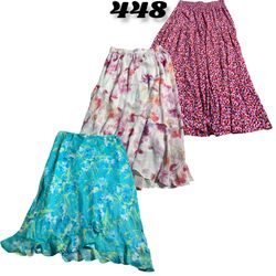 Poly Skirts For Women (brands) Metro Wear ,Reilman..