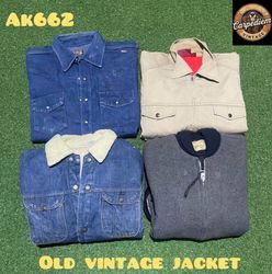 Old vintage jacket ak662