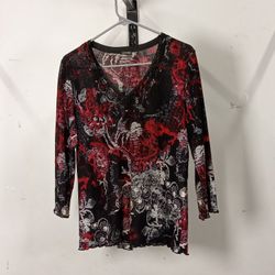 Y2K BLOUSES (RED) - BUNDLE 28