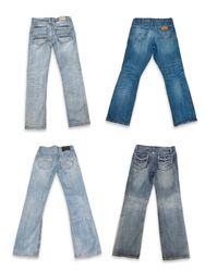 Wholesale Lot of 4 Y2K Vintage Men's Bootcut & Str..