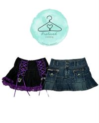 250926-6 Y2K denim mini skirts 15 pcs