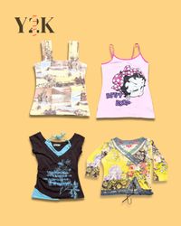 Women's Casual Graphic Tank Tops (Yv-869)