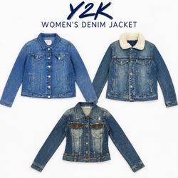 Y2K women’s denim jacket