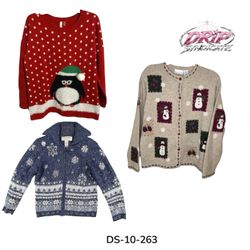 Novelty Christmas Holiday Sweaters (DS-10-263)