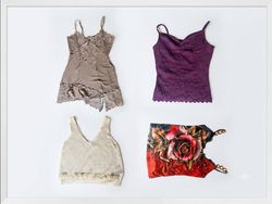 Y2K cami tops