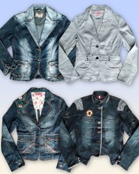 Denim fitted Blazer 15 pieces