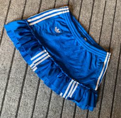 Upcycled Adidas & Nike Mini Ruffle Skirts