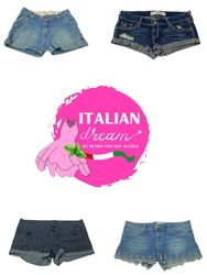 Y2k denim shorts