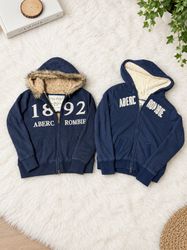 Hollister Abercrombie & Fitch Sherpa Zip Hoodies