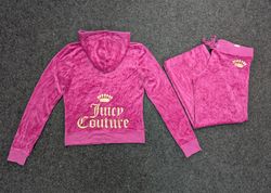 Ensemble assorti de survêtement en velours Juicy C..