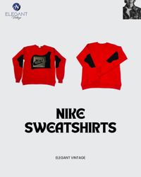 Upcycled Nike Sweatshirt - EVR0148