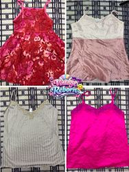 Y2K Vintage Floral & Lace Cami Bundle | VR-395