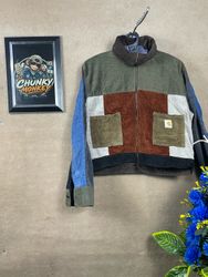 Upcycled Carhartt corduroy crop jacket 🐒🐒🐒
