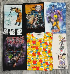 Cartoon t-shirts