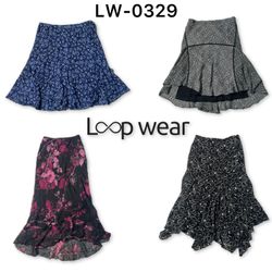 Y2K Floral Midi Skirts