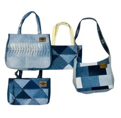 UPCYCLED Wrangler Denim Bag - EVR0328