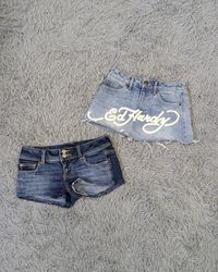 ***Y2K Micro Shorts – Edgy Retro Style Collection
