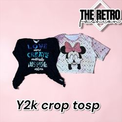 YW-324/Y2K crop Top