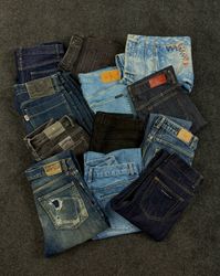 Mixed Brand Jeans Bundle | Grade AB | Waist 28–36 ..