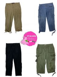 Y2k unique capri pants