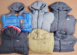 Mix puffer jackets