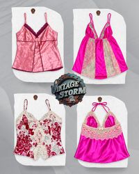 Y2K Victoria Secret Cami Tops