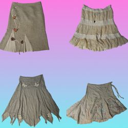 Y2k cotage core Mux Skirts (SU-010)