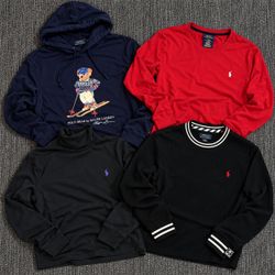 Ralph Lauren light wear moletom com capuz.