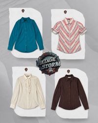 Y2K Office Blouse