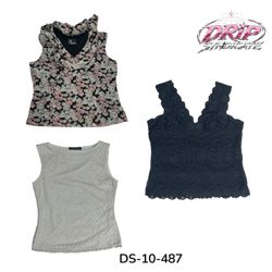 Women Printed Blouses and Tank Tops (DS-10-487)