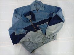 CR10542 Upcycled Levi’s Cropped Jackets