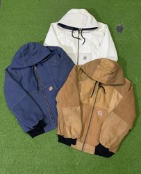 Upcycle Carhartt hoodie jacket