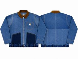 CR1922 UPCYCLED DENIM WORKWEAR JACKET