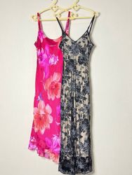 Desigual Robes midi et maxi florales et graphiques