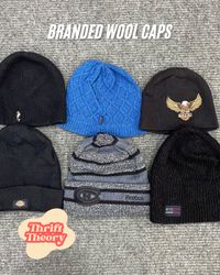 🔴 Branded Wool Caps - (14/10)