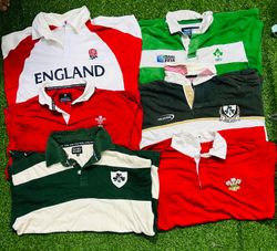 Mix vintage club rugby shirts #4