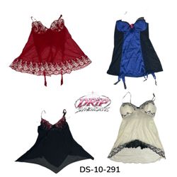 Women's Lace Trim Babydoll Camisoles (DS-10-291)