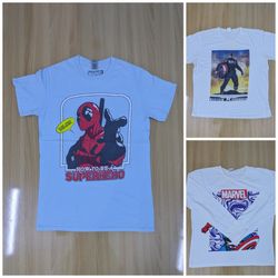 JA 0732 Branded Marvel Round Neck T-shirts