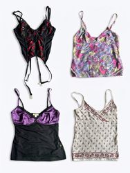 Y2K cami tops