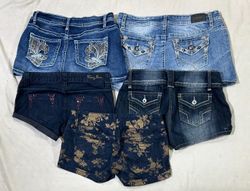 Y2k mini shorts (1056)