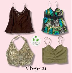 Y2K Vintage Cami Tops Wholesale Bundle (VB-9-121) ..