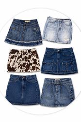 Fashion denim skirts id (332)
