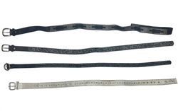Levi's Studded and Cutout Leather Belts-AV-236
