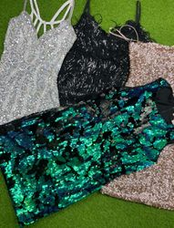 Y2K Beaded Party Dress id 209